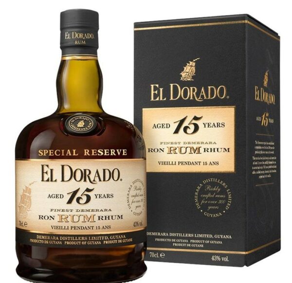 El Dorado 15y 0,7l 43% (karton)