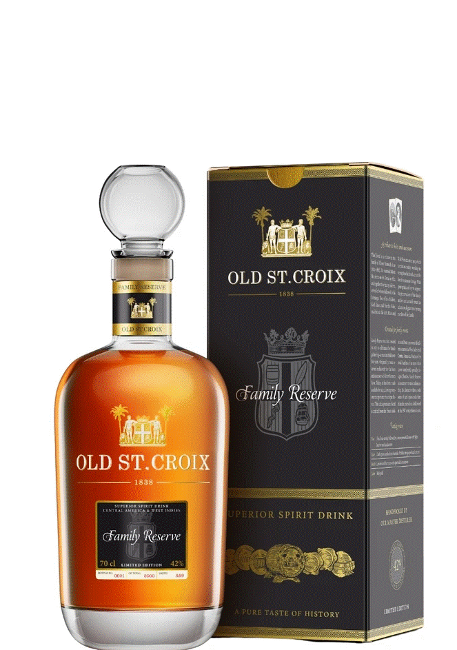 Old St. Croix - A.H. Riise Family Reserve 42% 0,7 l (karton)