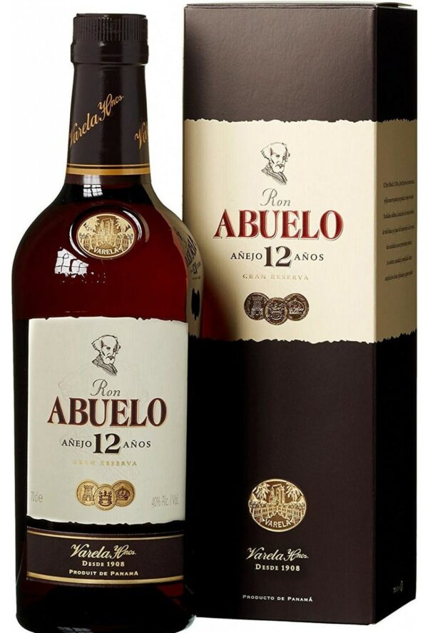 Ron Abuelo 12y 40% 0,7 l (karton)