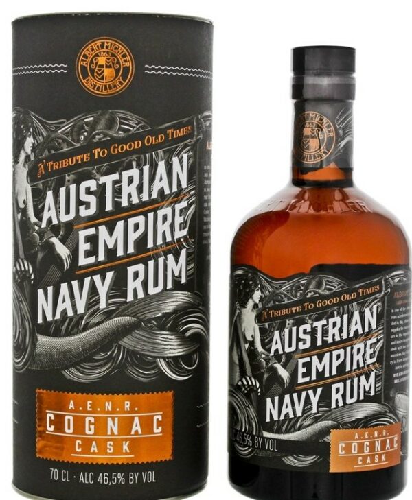 Austrian Empire Navy Double Cask Cognac 0,7 l 46,5% (tuba)