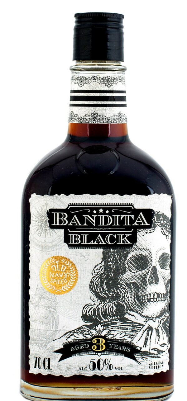 Bandita Black 0,7 l 50% (holá láhev)
