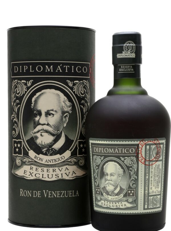 Diplomatico Reserva Exclusiva 12y 0,7l 40% (tuba)