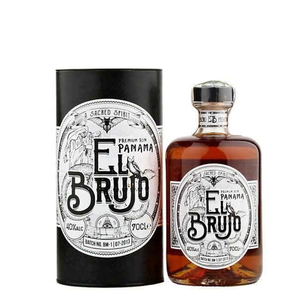 El Brujo Premium Ron 0,7 l 40% (tuba) - Image 2
