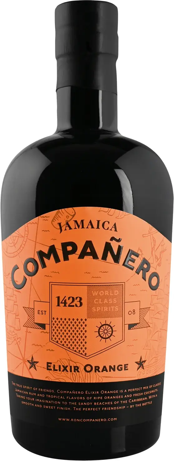 Companero Elixir Orange 0,7l 40% (holá láhev)