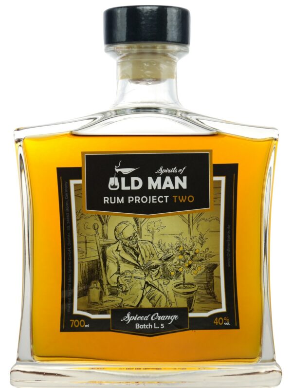 Old Man Spiced Orange 0,7 l 40% (holá láhev)