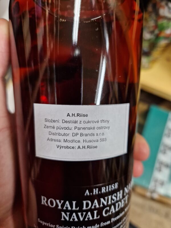 A.H. Riise Non Plus Ultra Amber d'Or Excellence 0,7l 42% (karton) - Image 2