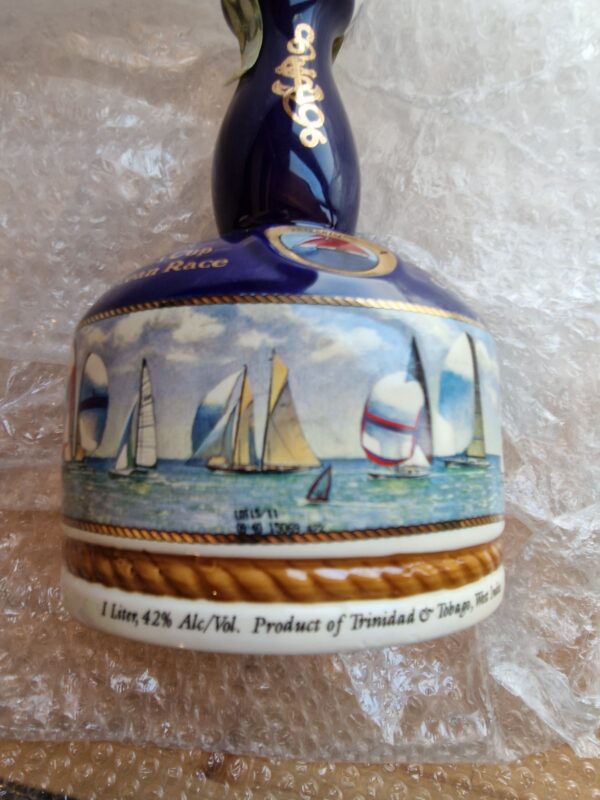 Pusser´s British Navy Nelsons Blood Yachting Decanter 15y 42% 1l (holá láhev) - Image 3