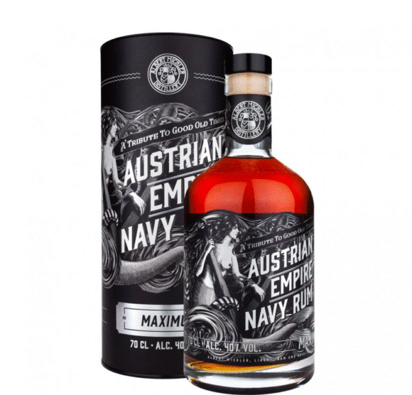 Austrian Empire Navy Rum Maximus 0,7l 40% (tuba)