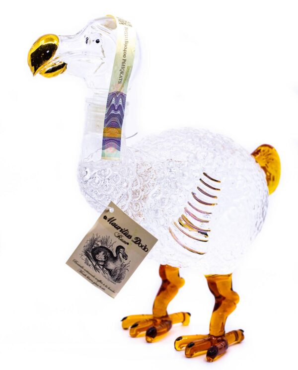 Mauritius Dodo Clear Hand Made bottle 1,0l 40% (karton) - Image 2