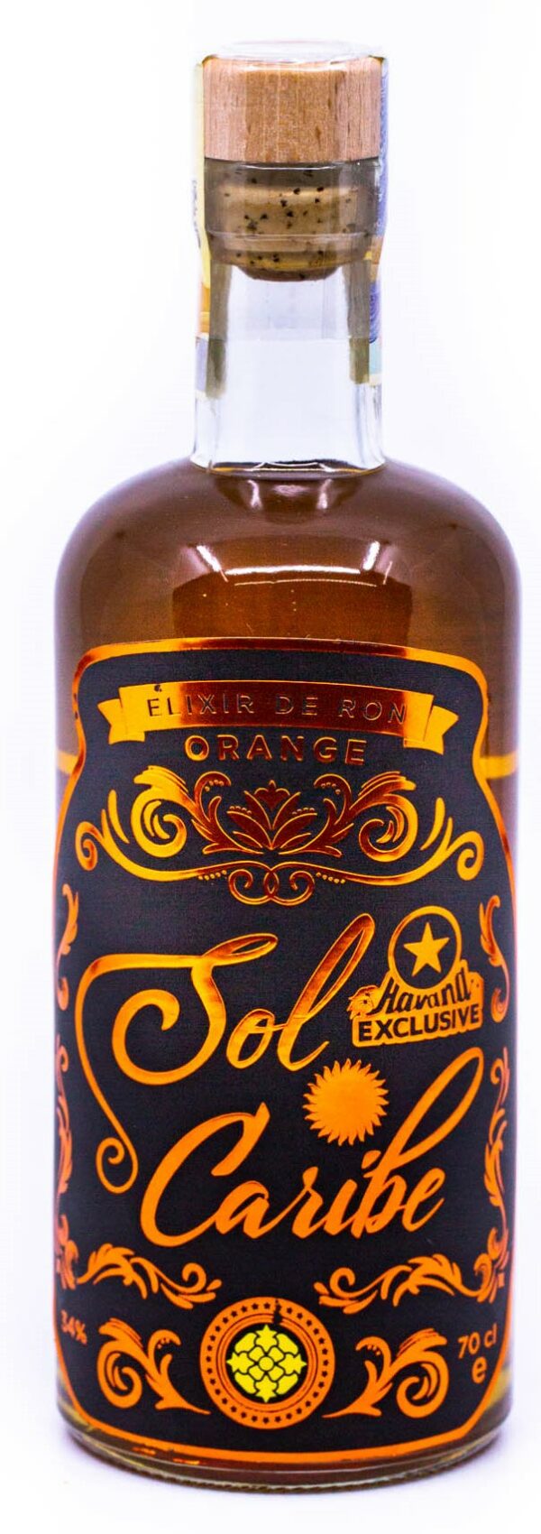Sada Sol Caribe Elixir, Sol Caribe Orange, Puerto Del Café, Bananeirum 3x 0,7 l + 1x 0,5 l (holá láhev) - Image 3