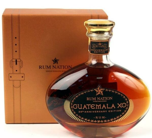 Nation Guatemala XO Anniversary 0,7 l 40% (krabička)