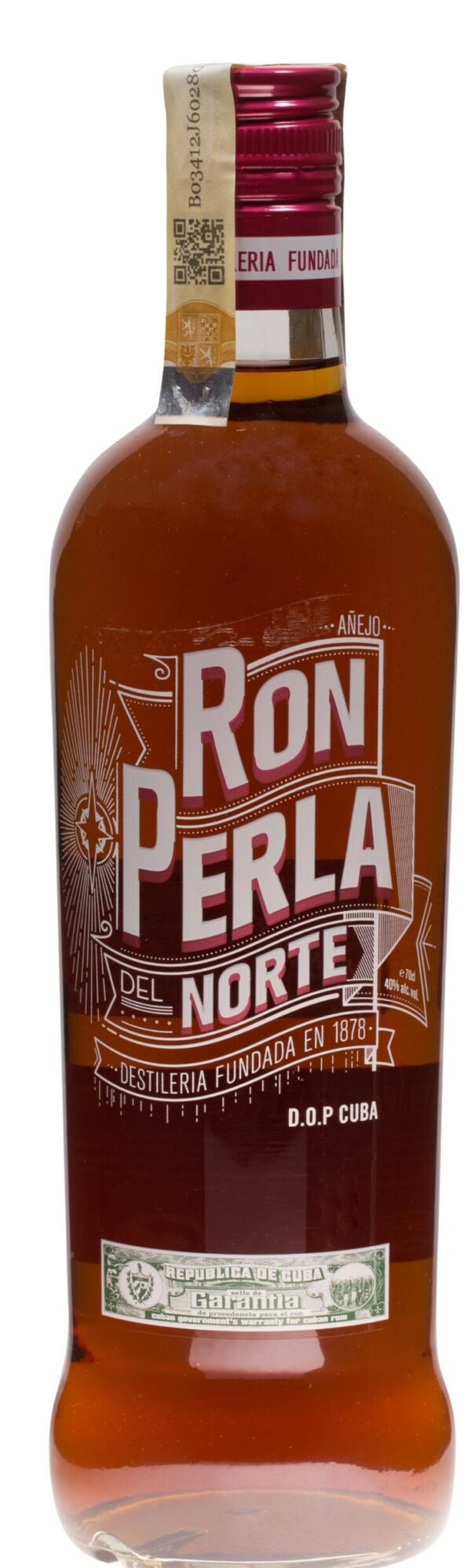 Perla Norte Añejo 0,7 l 40% (holá láhev)