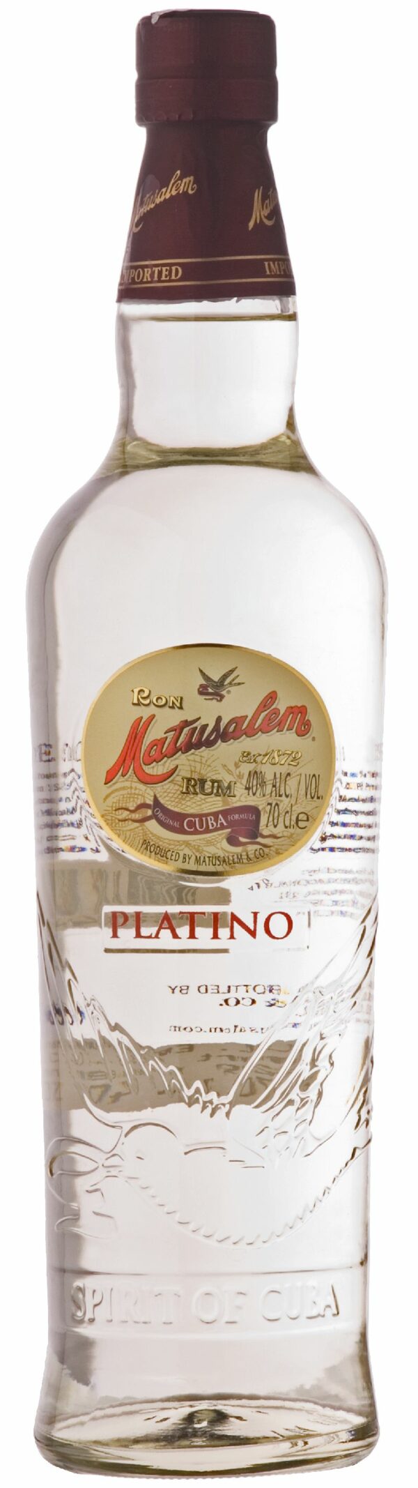 Matusalem Platino 0,7 l 40% (holá láhev)