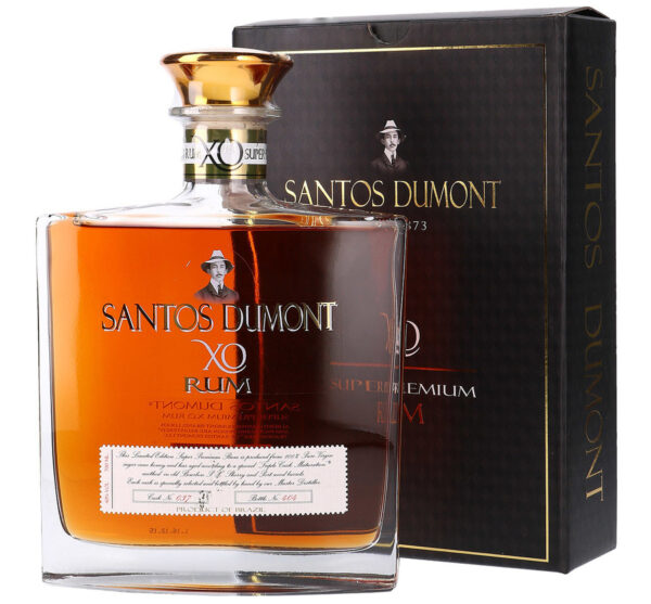 Santos Dumont Rum XO 0,7l 40% (karton) - Image 2
