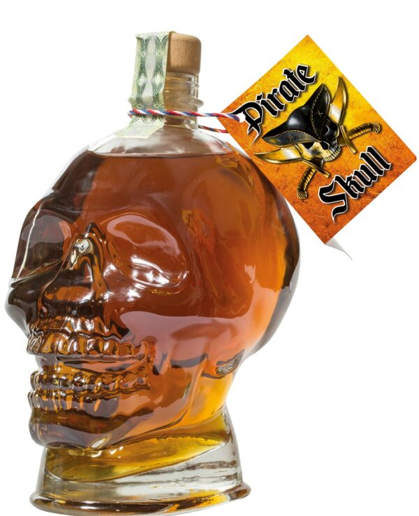 Pirate Skull 0,7 l 40% dřevěná truhla (karton)