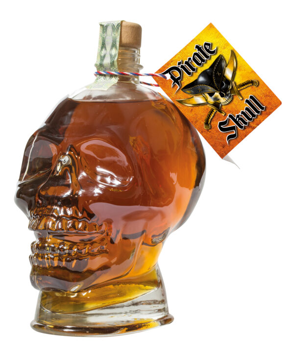 Pirate Skull 0,7 l 40% dřevěná truhla (karton) - Image 2