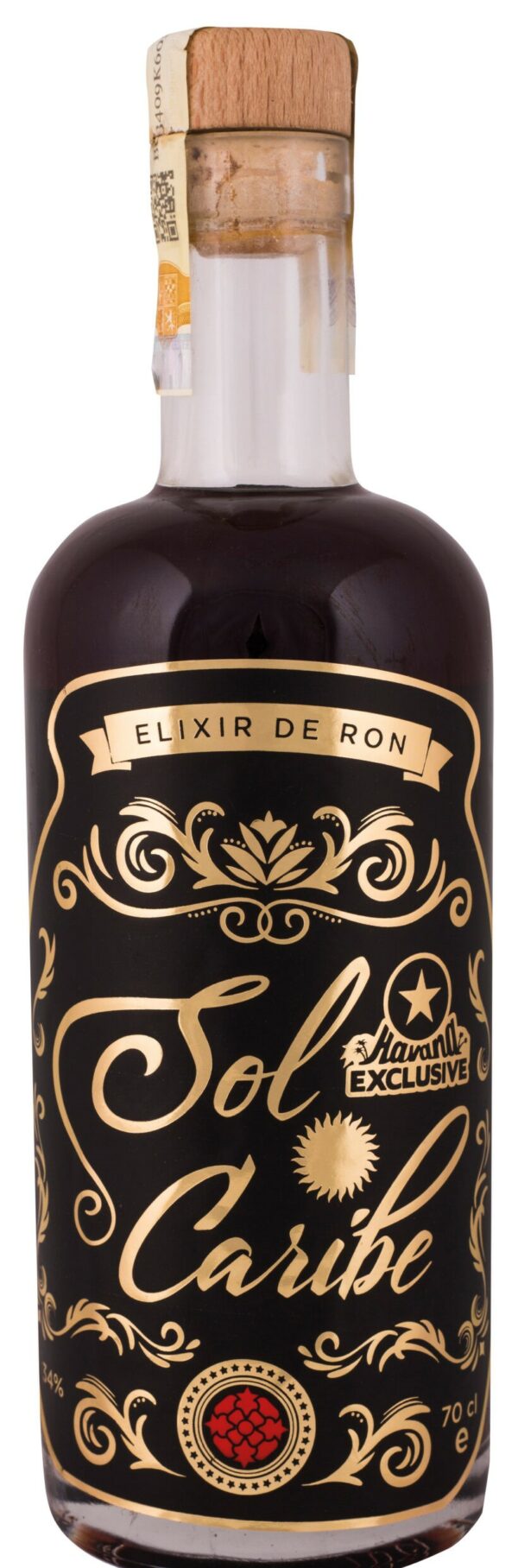 Sol Caribe Elixir de Ron 0,7 l 34% (holá láhev)