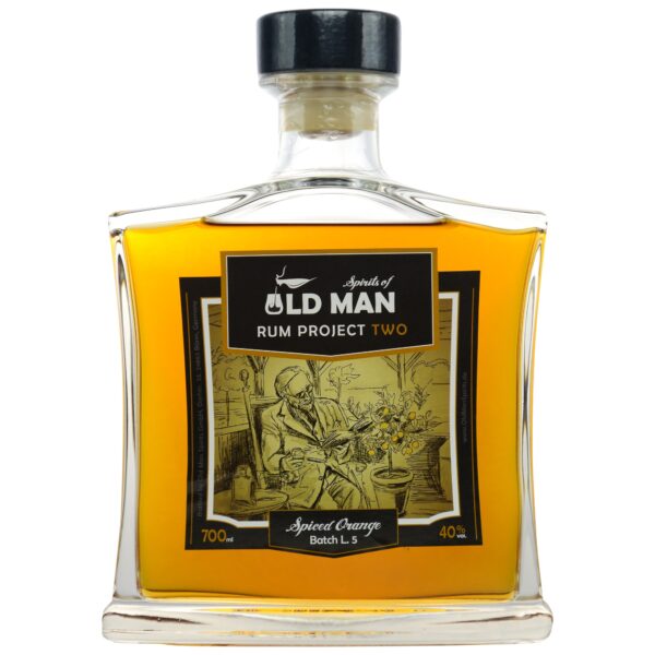 Old Man Spiced Orange 0,7 l 40% (holá láhev) - Image 2