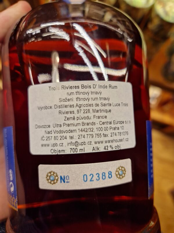 Trois Rivières Bois d‘Inde 0,7 l 42% (karton) - Image 2