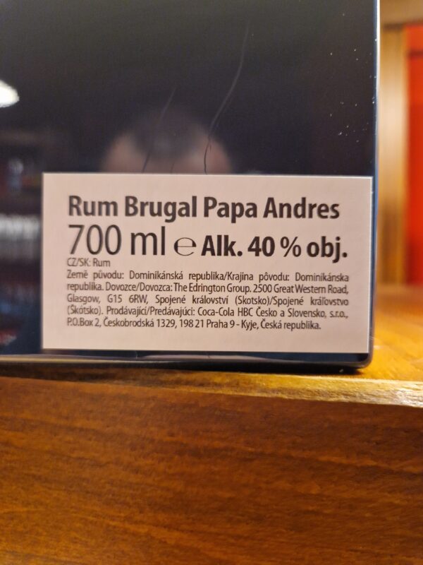 Sada Brugal Papa Andres 2013 + 2015 + 2018 3x 0,7 l 40% (krabička) - Image 2