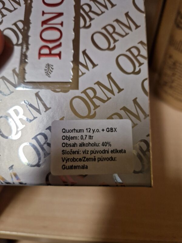 Quorhum 12y 0,7l 40% (krabička) - Image 2