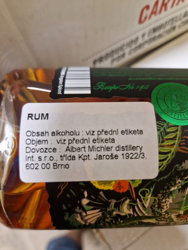 Old Bert Kingston Spiced 40% 0,7l (holá láhev) - Image 3