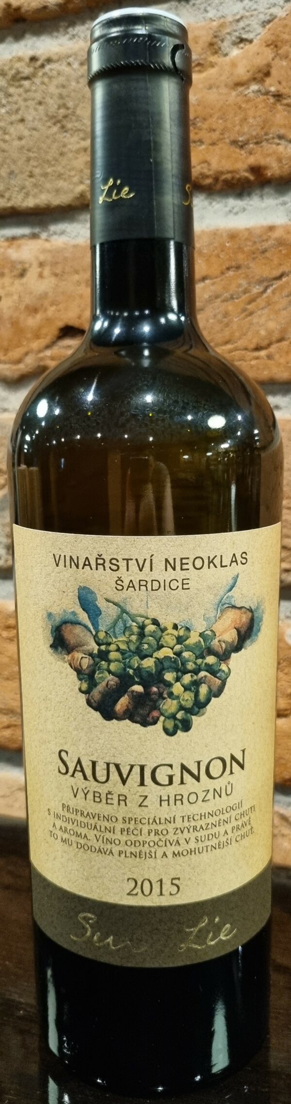 Sauvignon, výběr z hroznů, bílé, suché, Neoklas Šardice, 0,75 l (holá láhev)