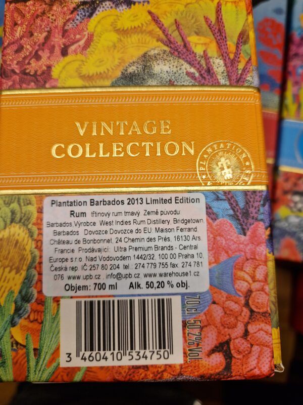 Plantation Barbados 2013 Under The Sea 0,7l 50,2% (karton) - Image 2
