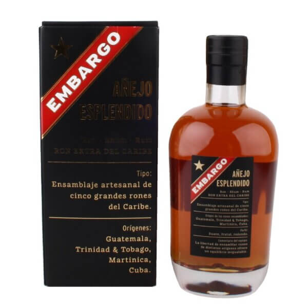 Embargo Anejo Esplendido 0,7l 40% (karton)