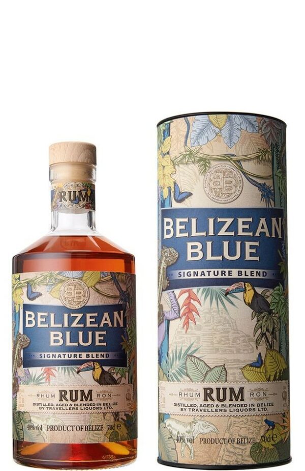 Belizean Blue 0,7l 40% (tuba)