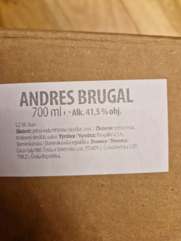 Brugal Papa Andrés 2023 0,7 l 41,5% (karton) - Image 8