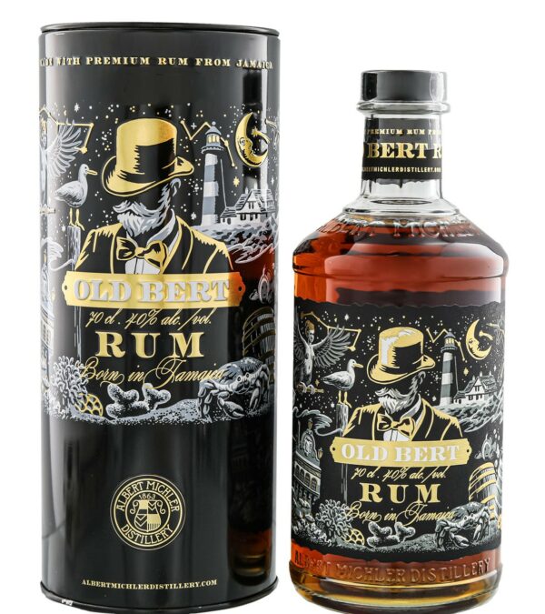 Old Bert Jamaica Rum 0,7l 40% (tuba)