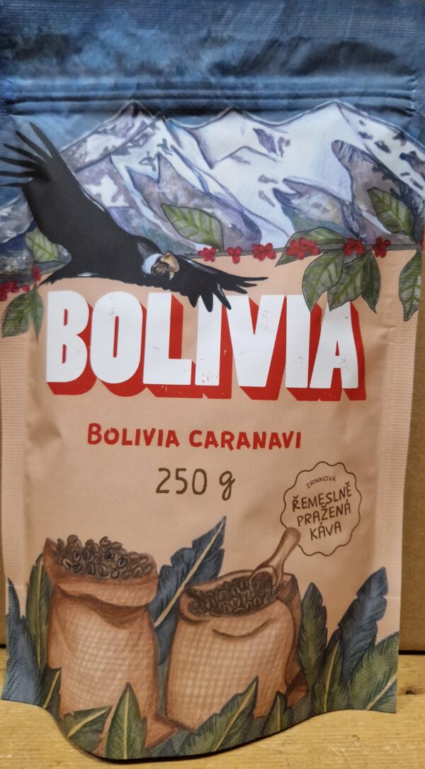 Zrnková káva BOLIVIA – Bolivia Caranavi 250g