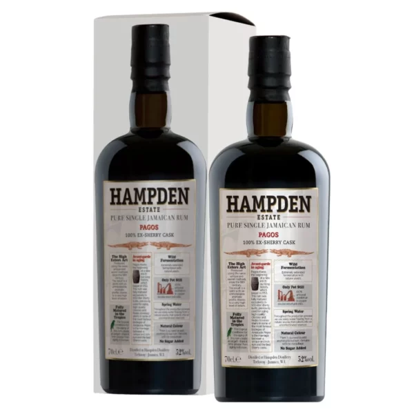Hampden Estate Pagos 2023 0,7 l 52% (karton)