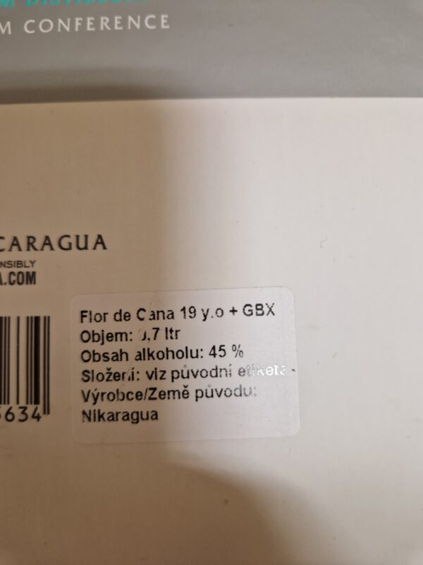 Flor de Caňa 19y 0,7 l 45% (karton) - Image 2