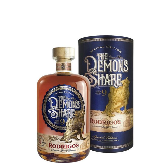 The Demon's Share 9 Y.O. Rodrigo's Reserve Limited Edition 0,7 l 40% (tuba)