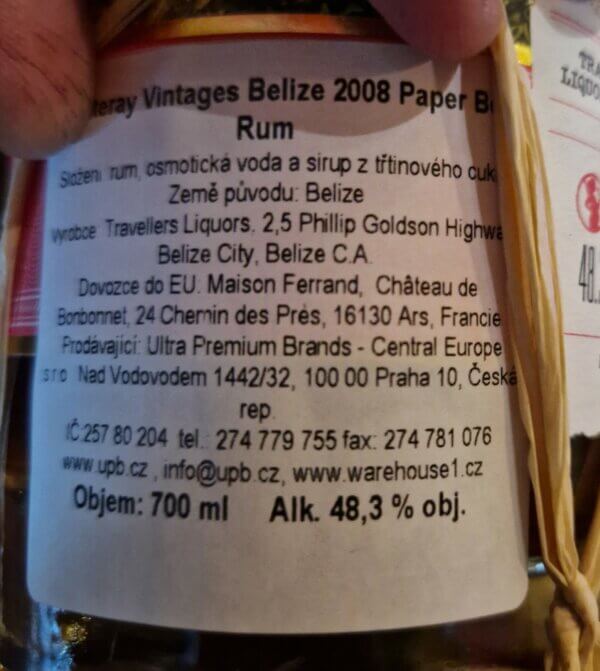 Planteray Vintages Belize 2008 0,7 l 48,3% (karton) - Image 2
