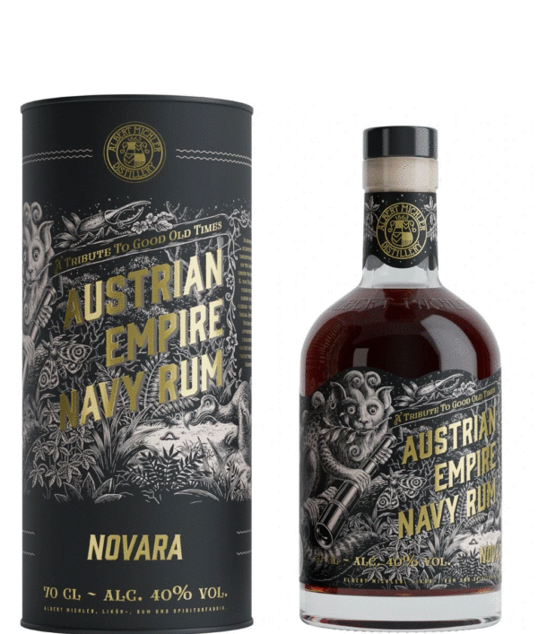 Austrian Empire Navy Novara 0,7 l 40% (tuba)