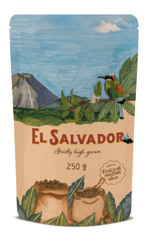 Zrnková káva EL SALVADOR – Strictly High Grown 250g