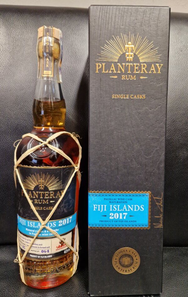 Planteray Fiji Islands 2017 Single Cask Premium 2025 Pauillac Wine Cask 48,2% 0,7l (karton)