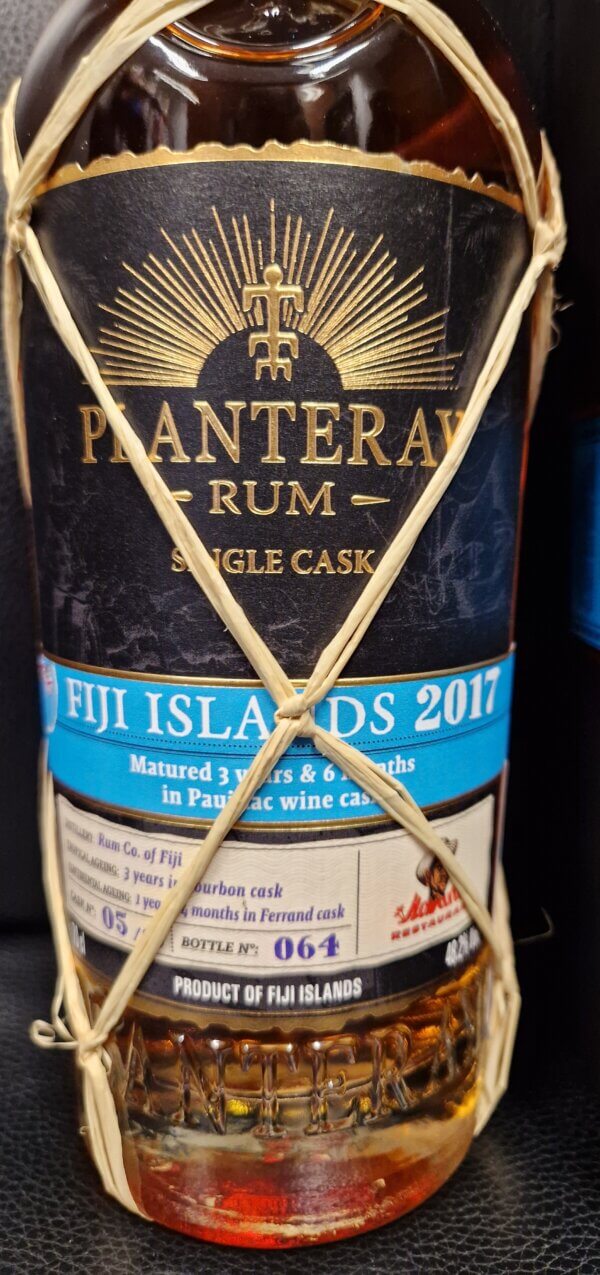 Planteray Fiji Islands 2017 Single Cask Premium 2025 Pauillac Wine Cask 48,2% 0,7l (karton) - Image 2
